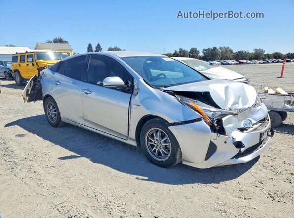 JTDKBRFU3H3576547 2017 TOYOTA PRIUS Silver Przód prawy