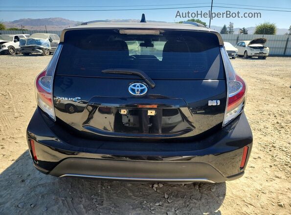 JTDKDTB37J1608115 2018 TOYOTA PRIUS Black უკანა ხედი