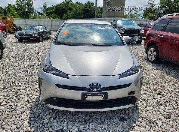 JTDL9MFU0N3033834 2022 TOYOTA PRIUS Silver Vista frontal