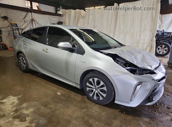 JTDL9MFU2N3033379 2022 TOYOTA PRIUS Silver Delantero derecho