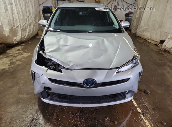 JTDL9MFU2N3033379 2022 TOYOTA PRIUS Silver Vista frontal
