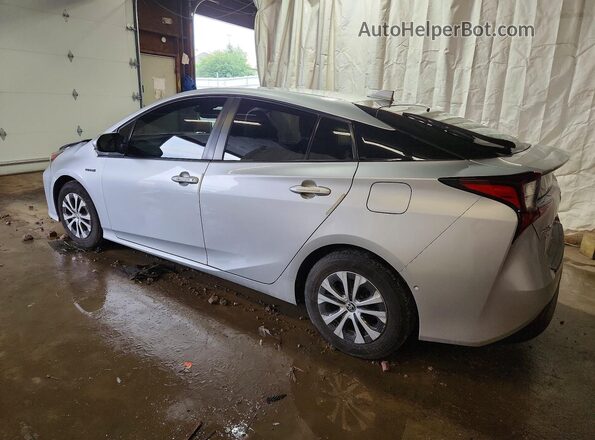 JTDL9MFU2N3033379 2022 TOYOTA PRIUS Silver Trasero izquierdo