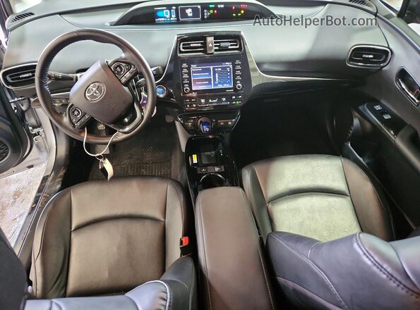 JTDL9MFU2N3033379 2022 TOYOTA PRIUS Silver Vista del salpicadero