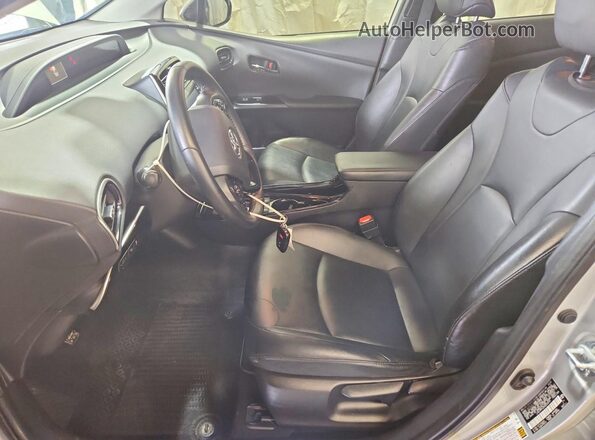 JTDL9MFU2N3033379 2022 TOYOTA PRIUS Silver Vista interior delantera