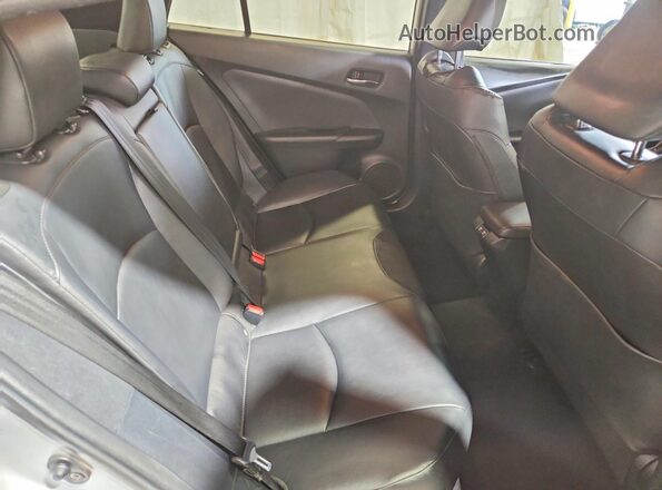 JTDL9MFU2N3033379 2022 TOYOTA PRIUS Silver Vista de los asientos traseros
