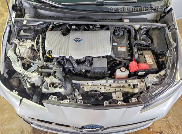 JTDL9MFU2N3033379 2022 TOYOTA PRIUS Silver Vista interior trasera