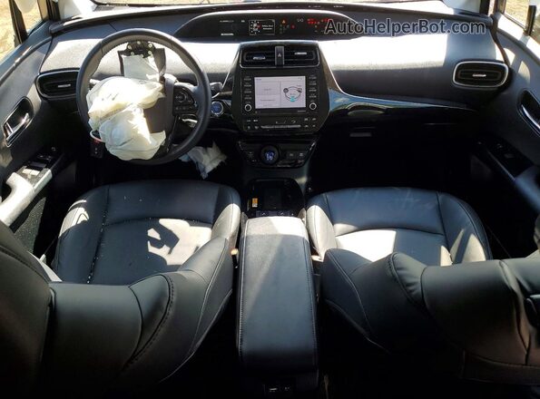 JTDL9MFU2N3038999 2022 TOYOTA PRIUS Серый Вид панели приборов