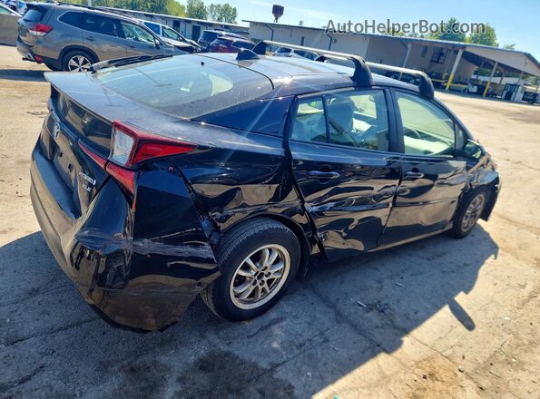 JTDL9MFU3N3037974 2022 TOYOTA PRIUS Черный Задняя правая четверть