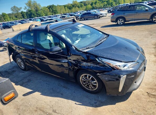 JTDL9MFU3N3037974 2022 TOYOTA PRIUS Черный Передняя правая четверть