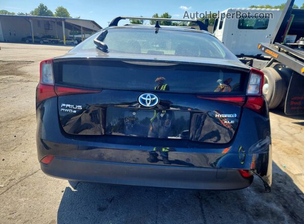 JTDL9MFU3N3037974 2022 TOYOTA PRIUS Черный Вид сзади