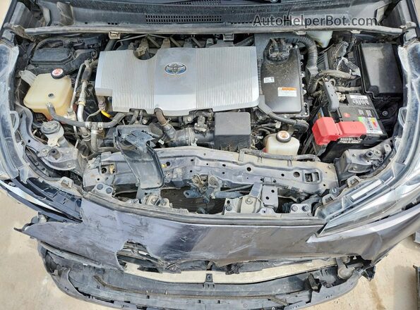 JTDL9RFU6L3016854 2020 TOYOTA PRIUS Gray Սալոնի հետևի տեսք