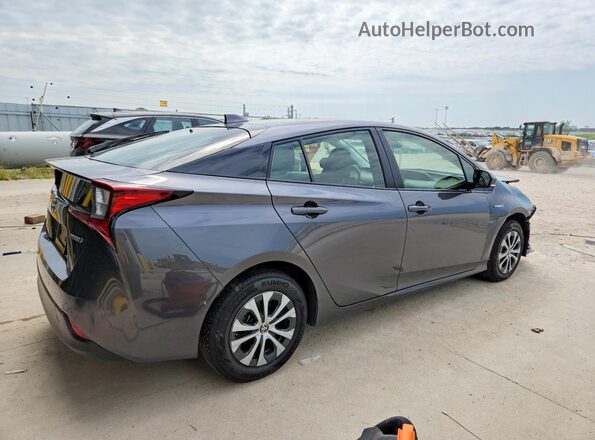 JTDL9RFU6L3016854 2020 TOYOTA PRIUS Gray Հետևի աջ