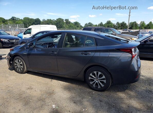JTDL9RFUXK3008125 2019 TOYOTA PRIUS Gray Задня ліва чверть