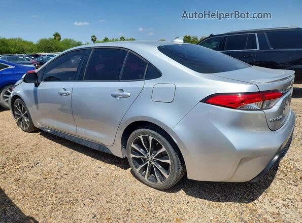 JTDP4RCE2LJ033028 2020 TOYOTA COROLLA Silver Rear left