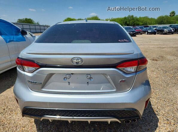 JTDP4RCE2LJ033028 2020 TOYOTA COROLLA Silver Rear view