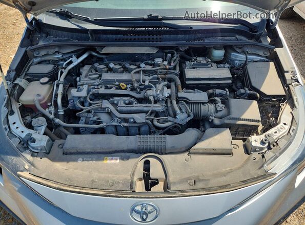 JTDP4RCE2LJ033028 2020 TOYOTA COROLLA Silver Rear interior view