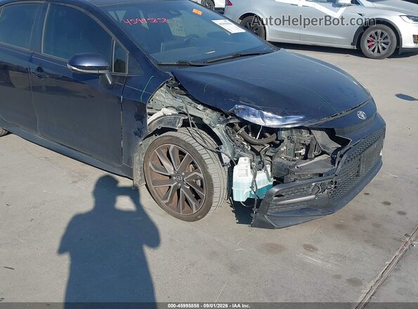 JTDS4MCE1MJ070716 2021 TOYOTA COROLLA Blue Front view