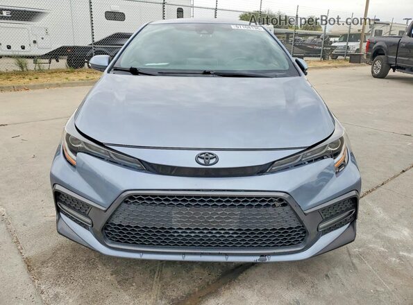 JTDS4MCE9MJ075503 2021 TOYOTA COROLLA Серый Вид спереди