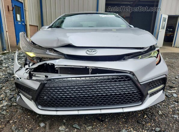 JTDS4MCEXNJ084745 2022 TOYOTA COROLLA Silver წინა ხედი
