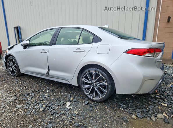JTDS4MCEXNJ084745 2022 TOYOTA COROLLA Silver უკანა მარცხენა