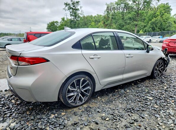 JTDS4MCEXNJ084745 2022 TOYOTA COROLLA Silver უკანა მარჯვენა
