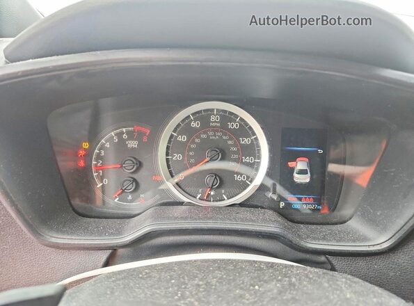 JTDS4MCEXNJ084745 2022 TOYOTA COROLLA Silver ხელსაწყოთა პანელის ხედი