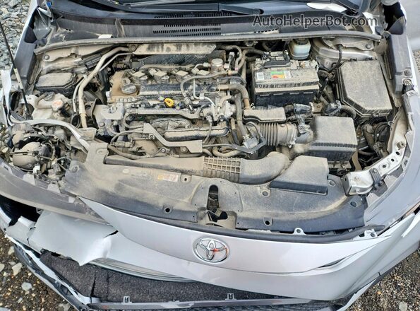 JTDS4MCEXNJ084745 2022 TOYOTA COROLLA Silver უკანა სალონის ხედი
