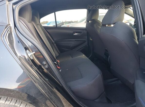 JTDS4MCEXNJ087242 2022 TOYOTA COROLLA Black Rear seats view