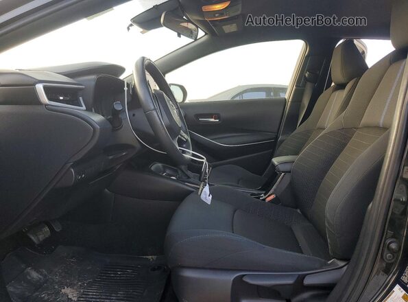 JTDS4MCEXNJ087242 2022 TOYOTA COROLLA Black Front interior view