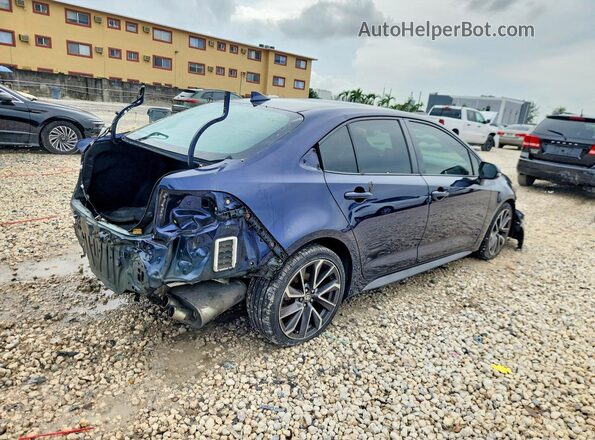 JTDS4RCE1LJ005764 2020 TOYOTA COROLLA Blue Հետևի աջ