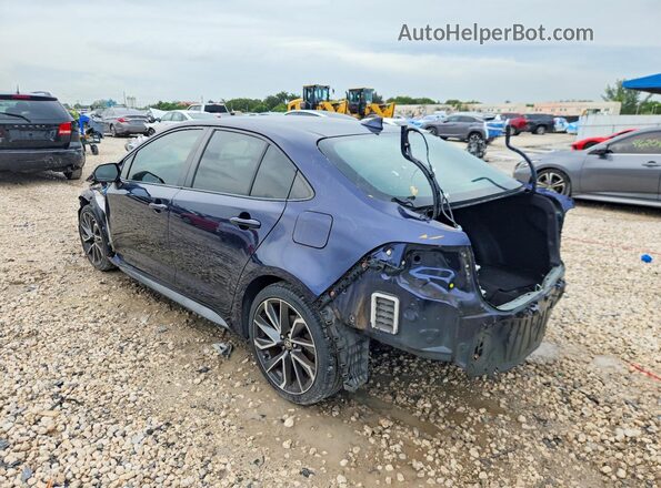 JTDS4RCE1LJ005764 2020 TOYOTA COROLLA Blue Հետևի ձախ