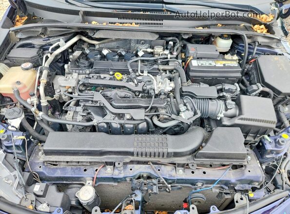 JTDS4RCE1LJ005764 2020 TOYOTA COROLLA Blue Սալոնի հետևի տեսք