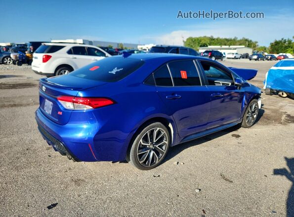 JTDS4RCE3LJ032674 2020 TOYOTA COROLLA Blue Задня права чверть