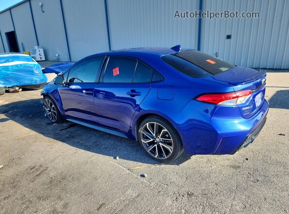 JTDS4RCE3LJ032674 2020 TOYOTA COROLLA Blue Задня ліва чверть