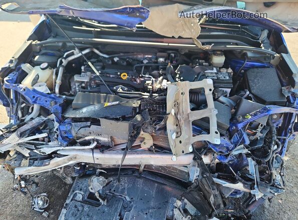 JTDS4RCE3LJ032674 2020 TOYOTA COROLLA Blue Вид задньої частини салону