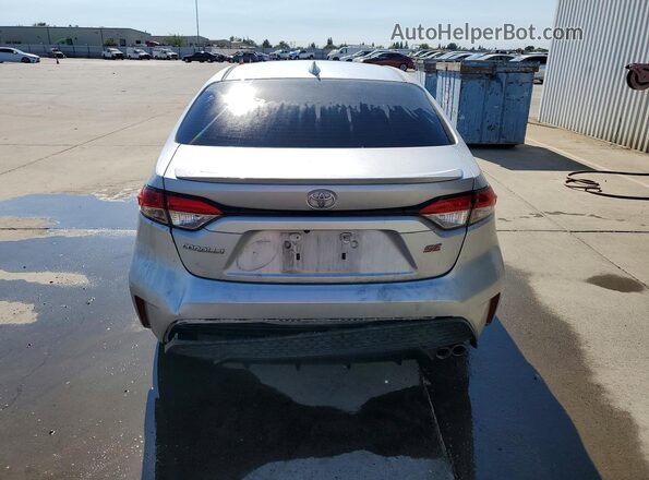 JTDS4RCE3LJ039947 2020 TOYOTA COROLLA Silver Vista trasera
