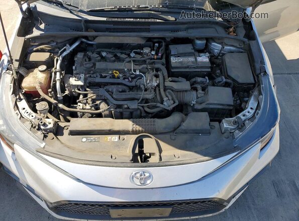 JTDS4RCE3LJ039947 2020 TOYOTA COROLLA Silver Vista interior trasera