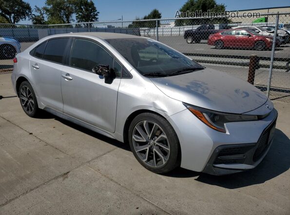 JTDS4RCE3LJ039947 2020 TOYOTA COROLLA Silver 