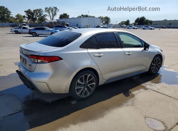 JTDS4RCE3LJ039947 2020 TOYOTA COROLLA Silver Trasero derecho