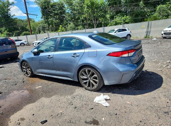 JTDS4RCE4LJ007685 2020 TOYOTA COROLLA Silver Rear left