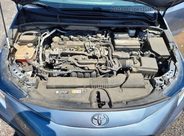 JTDS4RCE4LJ007685 2020 TOYOTA COROLLA Silver Rear interior view