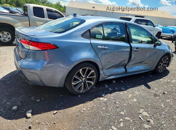 JTDS4RCE4LJ007685 2020 TOYOTA COROLLA Silver Rear right