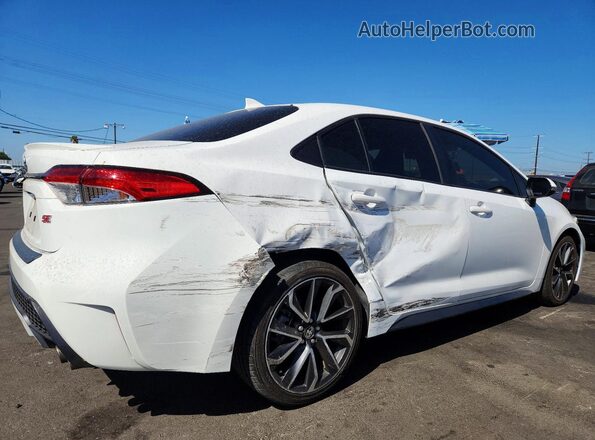JTDS4RCE4LJ031260 2020 TOYOTA COROLLA White Tył prawy