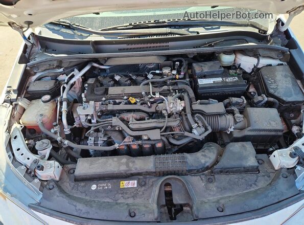 JTDS4RCE4LJ031260 2020 TOYOTA COROLLA White Widok wnętrza z tyłu