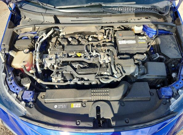 JTDS4RCE4LJ042548 2020 TOYOTA COROLLA Синий Вид задней части салона