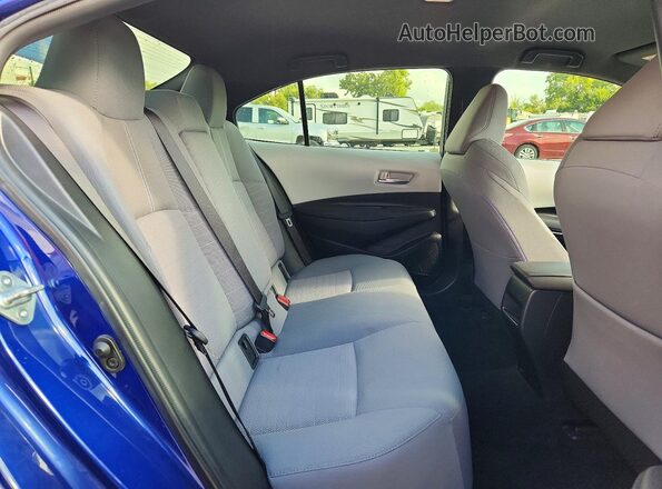 JTDS4RCE4LJ042548 2020 TOYOTA COROLLA Синий Вид задних сидений