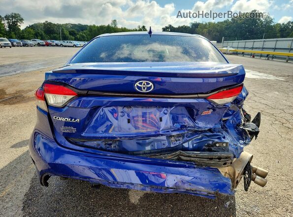 JTDS4RCE4LJ042548 2020 TOYOTA COROLLA Синий Вид сзади