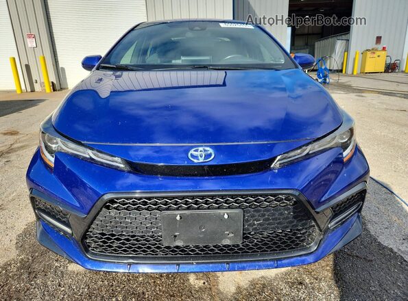 JTDS4RCE4LJ042548 2020 TOYOTA COROLLA Синий Вид спереди