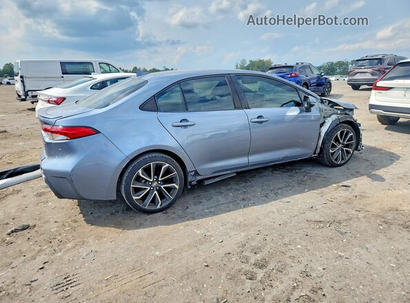 JTDS4RCE5LJ025340 2020 TOYOTA COROLLA Blue Rear right
