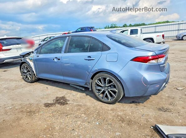 JTDS4RCE5LJ025340 2020 TOYOTA COROLLA Blue Rear left